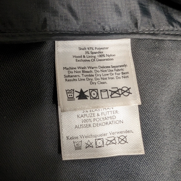 Eddie Bauer Travex Trek And Travel Dark Charcoal Grey Men's Black Utility Jacket - Picture 9 of 12